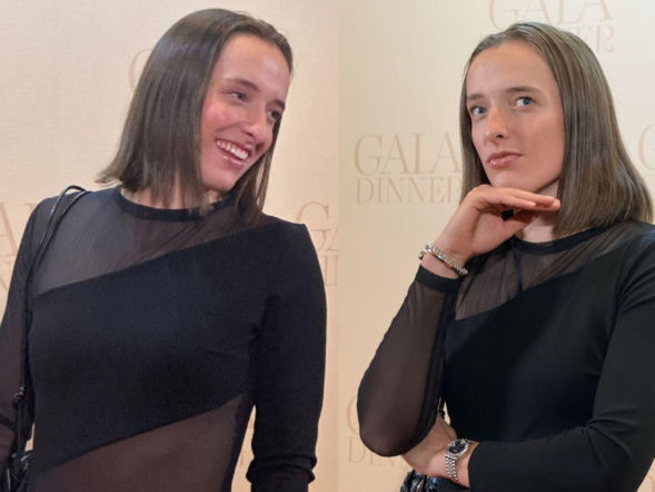 Iga Świątek zachwyciła na imprezie w Chinach! Zjawiskowa kreacja! [ZDJĘCIA]