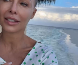 Małgorzata Rozenek i Radosław Majdan na Malediwach