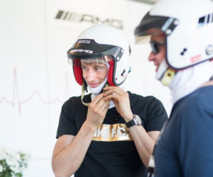 Robert Lewandowski na AMG Driving Academy
