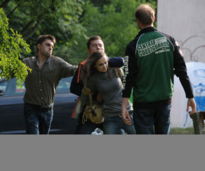Pierwsza miłość. Melka (Ewa Jakubowicz), Dragon (Krzysztof Zych)