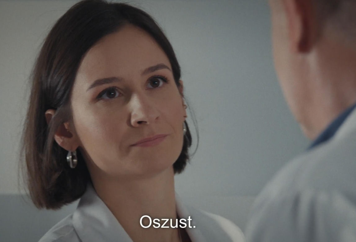 M jak miłość, odcinek 1945: Agnes (Amanda Mincewicz), Artur Rogowski (Robert Moskwa)