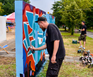Tak wygląda sztuczna plaża przy Stadionie Śląskim. Rozkręcaliśmy tam imprezę w ramach Eska Summer City