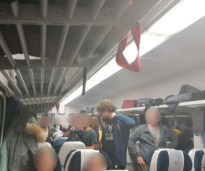 Koszmar w pociągu TLK Hańcza