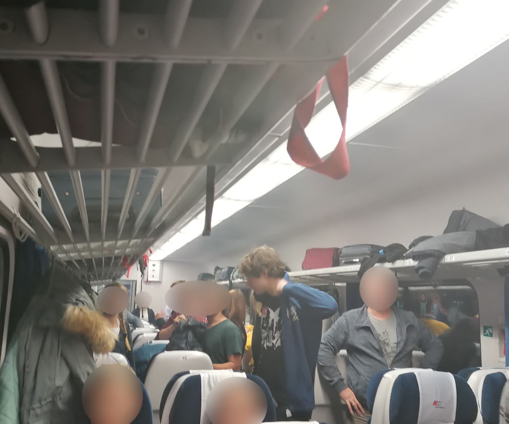 Koszmar w pociągu TLK Hańcza