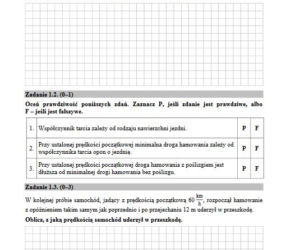 Matura fizyka 2