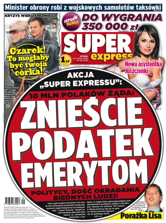 30 lat "Super Expressu" na pamiętnych okładkach!
