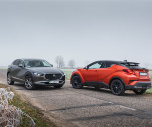 Toyota C-HR 2.0 Hybrid Dynamic Force 184 KM e-CVT vs Mazda CX-30 Skyactiv-X 180 KM 6MT AWD