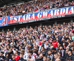 Górnik Zabrze - Lech Poznań: Zdjęcia kibiców i zawodników z meczu 8. kolejki PKO BP Ekstraklasy