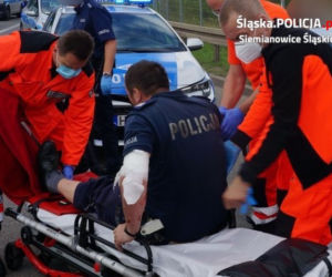 29-latek potrącił dwóch policjantów