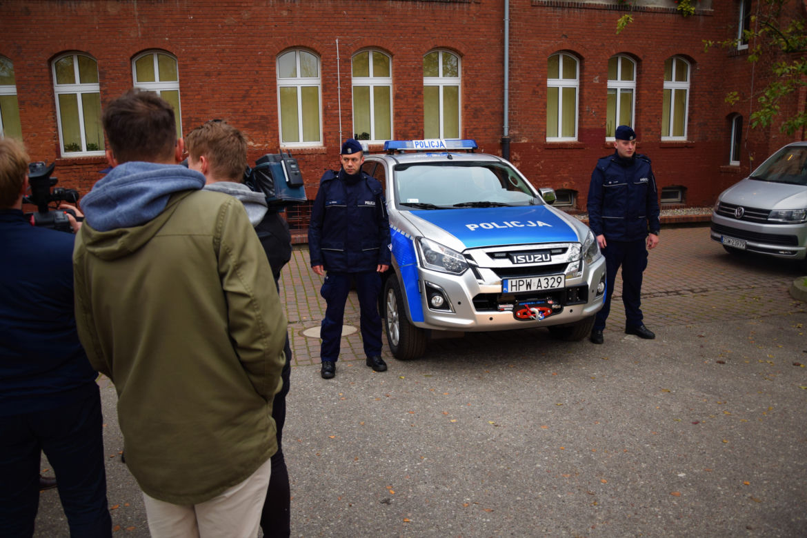 Nowy Isuzu D-MAX w świnoujskiej policji