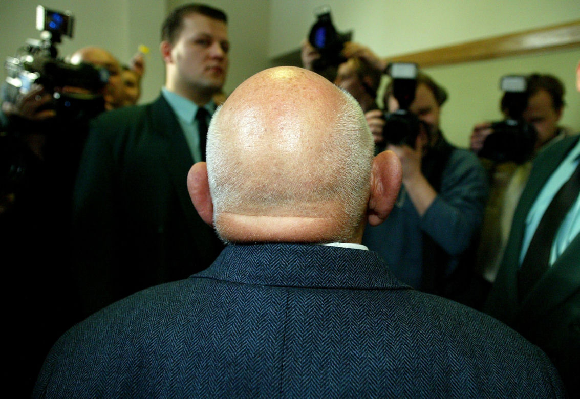 Jerzy Urban z żoną