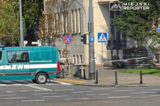 Tajemnicza walizka pod MON. Ruszyli pirotechnicy