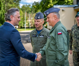 Szef BBN odwiedził Centrum Operacji Powietrznych