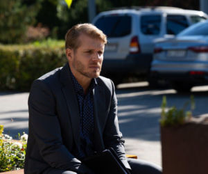 Na dobre i na złe odc. 975. Anita (Katarzyna Ankudowicz), Maks Beger (Tomasz Ciachorowski), Gloria (Aleksandra GrNa dobre i na złe odc. 975. Maks Beger (Tomasz Ciachorowski)abowska)