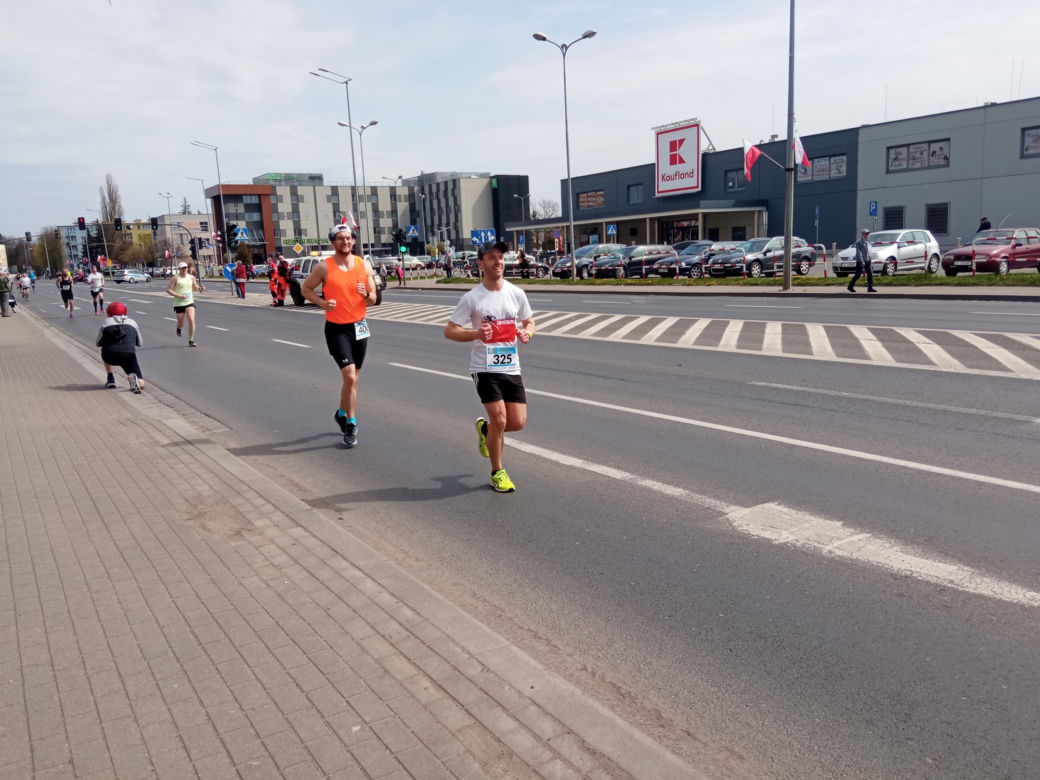 Półmaraton śladami Bronka Malinowskiego Grudziądz - Rulewo