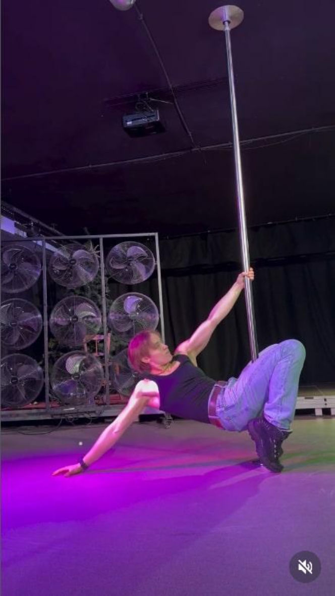 Pole dance na medal? Zillmann rozkręca sieć jak karuzelę