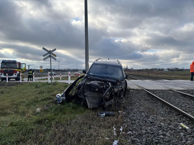 wypadek Mordy przejazd kolejowo-drogowy