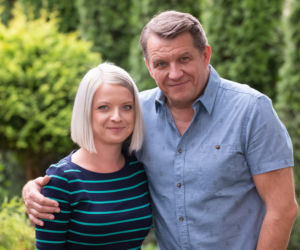 Na Wspólnej odc. 2779. Marek (Grzegorz Gzyl), Martyna (Agnieszka Baranowska)