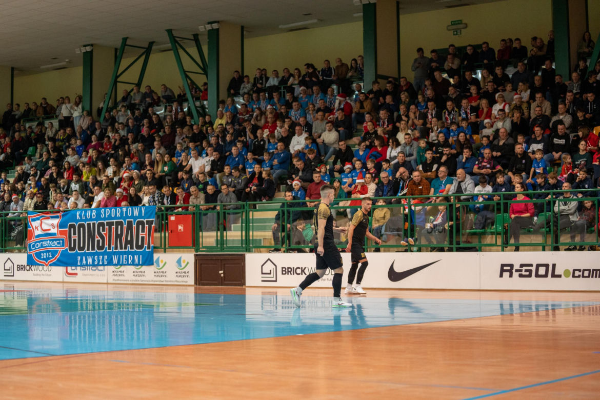 FOGO Futsal Ekstraklasa: KS Constract Lubawa - Piast Gliwice 1:2