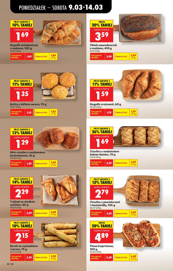 Biedronka - gazetka promocyjna 9.03.2026