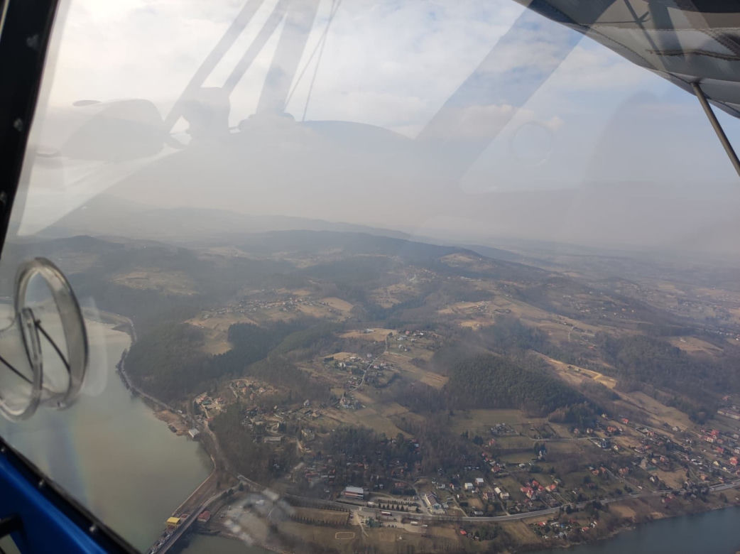 Lot Bushcatem nad Tarnowem. Na konto WOŚP trafiło ponad 1000 zł 