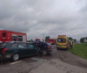 Wypadek Białystok - Augustów 28.05.2019