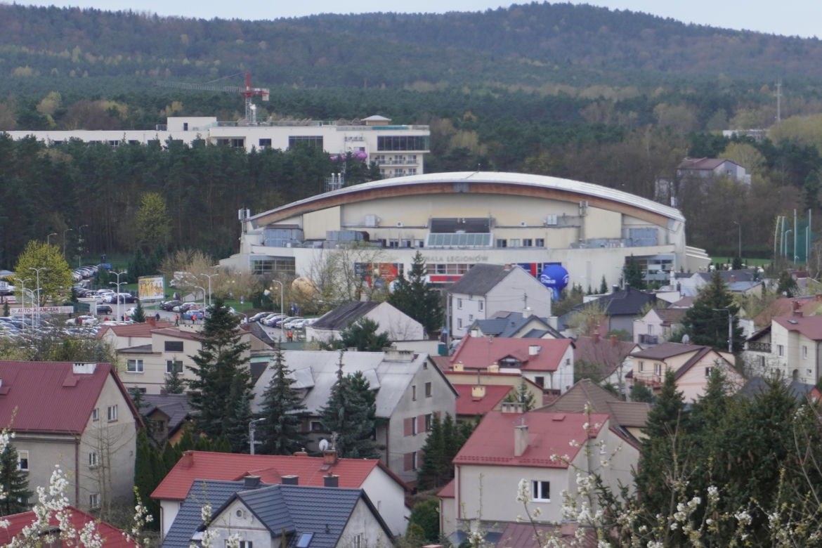 Panorama Kielc z Kadzielni