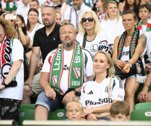 Legia Warszawa - Zagłębie Lubin: Zdjęcia kibiców