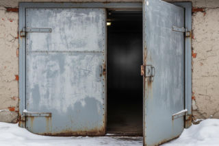 Ciężarna w mroźnym garażu. Co z nią było, gdy policja wkroczyła do akcji?