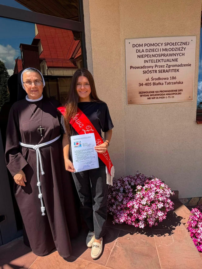 Królowa ZPPA Natalia Król przekazała potrzebującym fundusze z balu