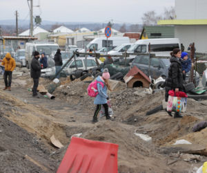 Uchodźcy z Ukrainy w Polsce. Dotarli do Medyki 