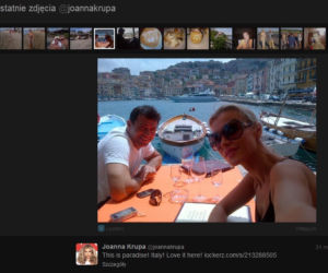 Joanna Krupa i Romain Zago we Włoszech