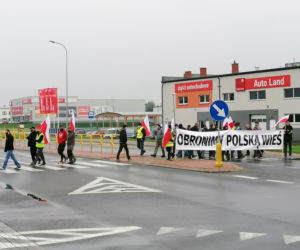 Protest rolników w Iławie 21.10.2020