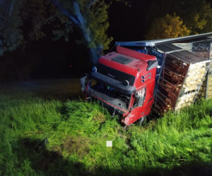 Ujazdówek. Przerażające ZDJĘCIA z wypadku na DK nr 60! Nie żyje kierowca citroena, który uderzył w volvo