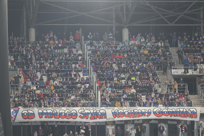 Górnik Zabrze - Wisła Płock, zdjęcia kibiców z meczu PKO BP Ekstraklasy