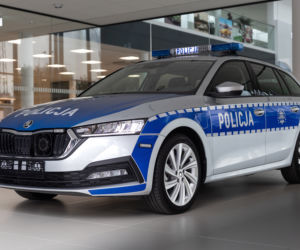 Policyjna Skoda Octavia iV