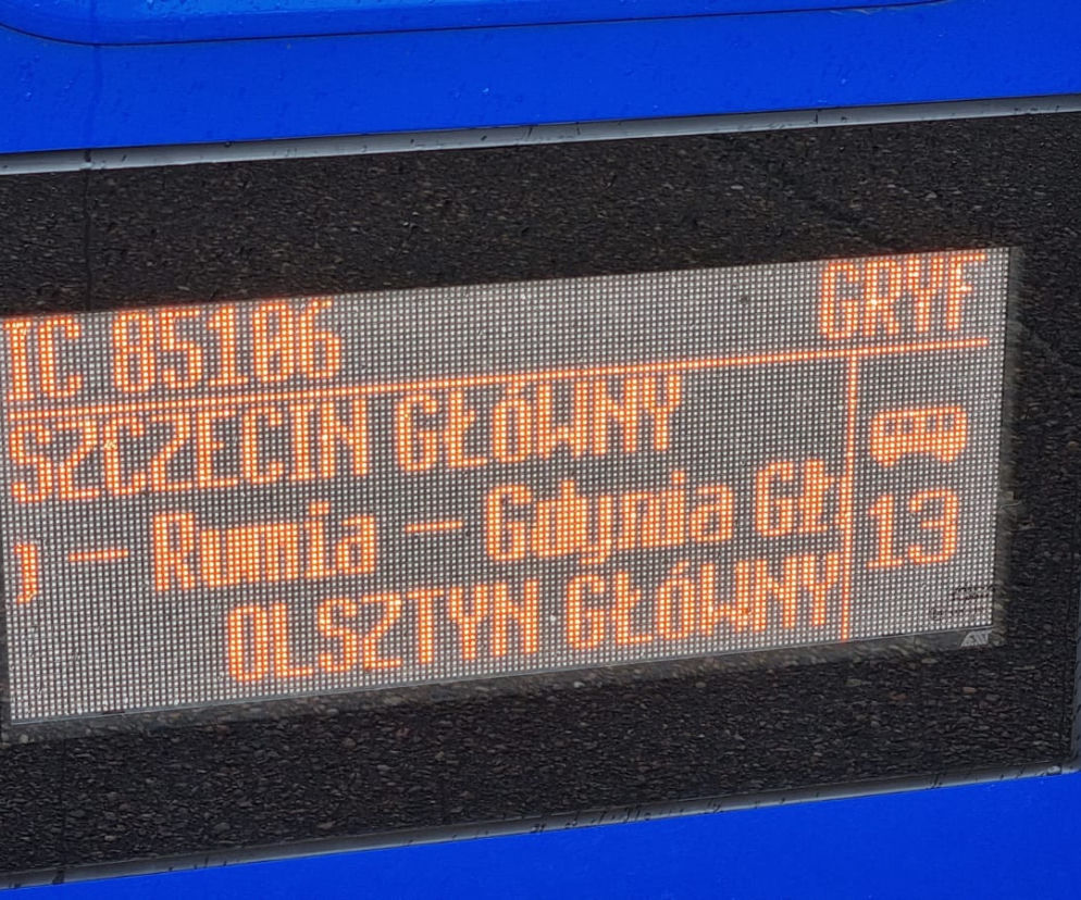 Pociągi jechały po jednym torze naprzeciw siebie