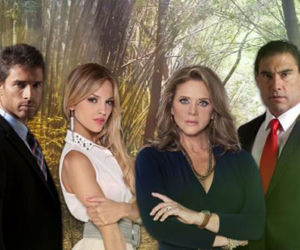 Amores verdaderos. Nikki (Eiza Gonzalez), Francisco Guzman (Sebastian Rulli), Victoria (Erika Buenfil), Jose Angel (Eduardo Yanez)