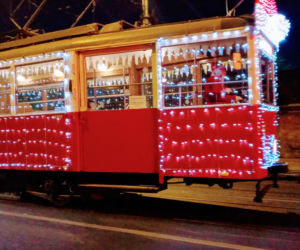 Mikołajkowy tramwaj w Szczecinie