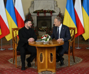 Wołodymyr Zełenski, Donald Tusk