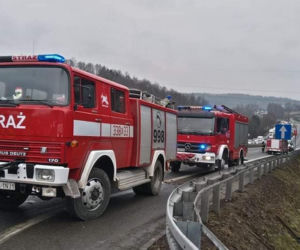 Poważny wypadek na zakopiance w Mogilanach