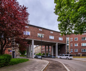 Plac Słowiański w Zabrzu - przedwojenna zabudowa