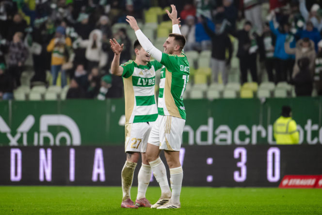 Lechia Gdańsk - Bruk-Bet Termalica Nieciecza, zdjęcia z meczu 17. kolejki PKO BP Ekstraklasy