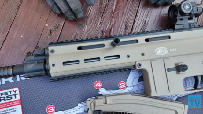 Mauser M15 - test