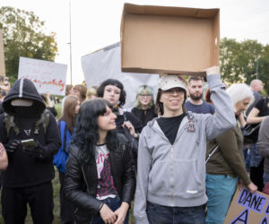 Protest w Piasecznie przeciwko Data Center