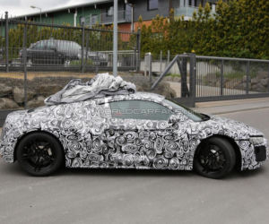 Audi R8 2015 - zdjęcia szpiegowskie