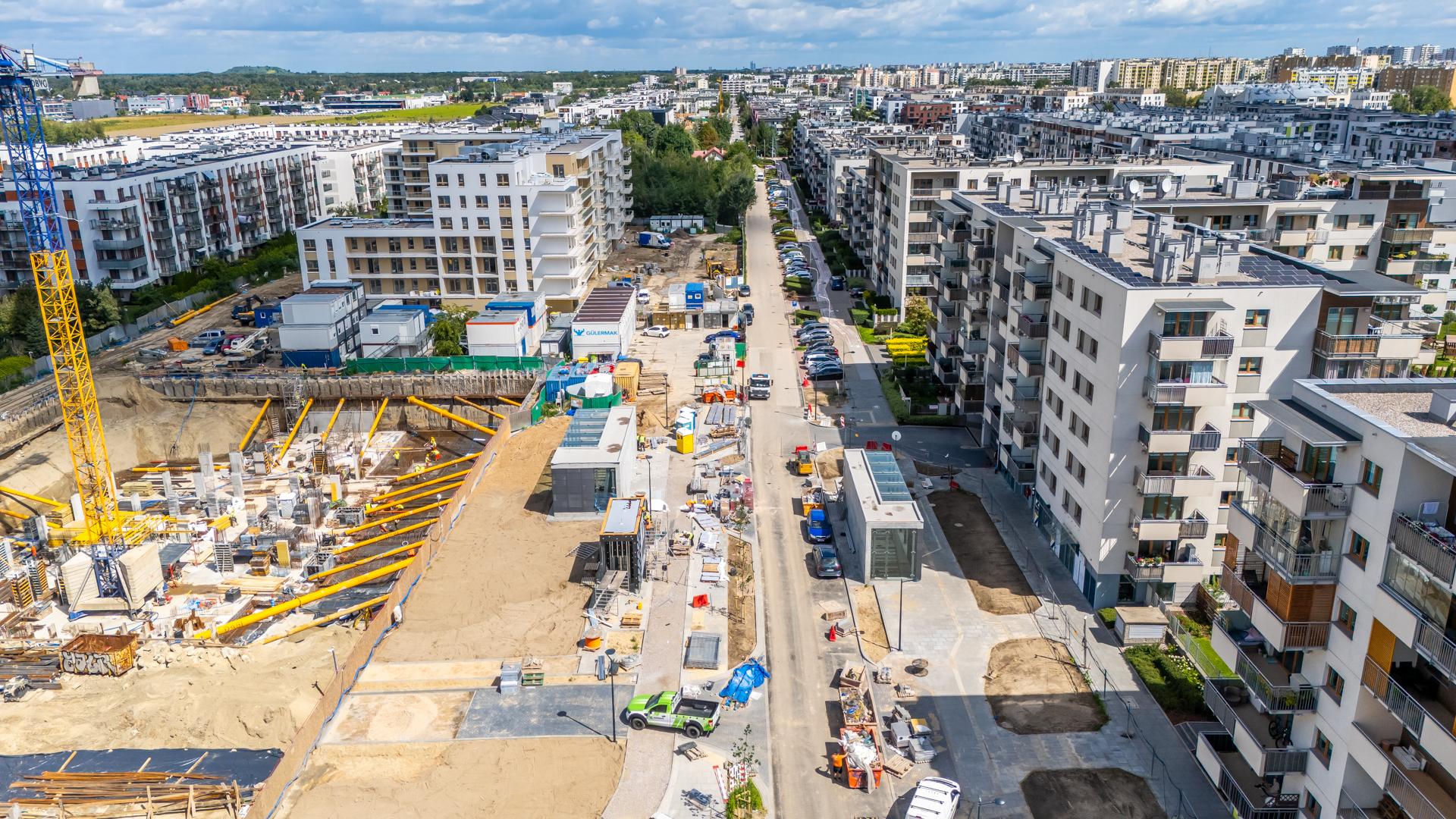 Budowa 3 końcowych stacji 2. linii metra na Bemowie
