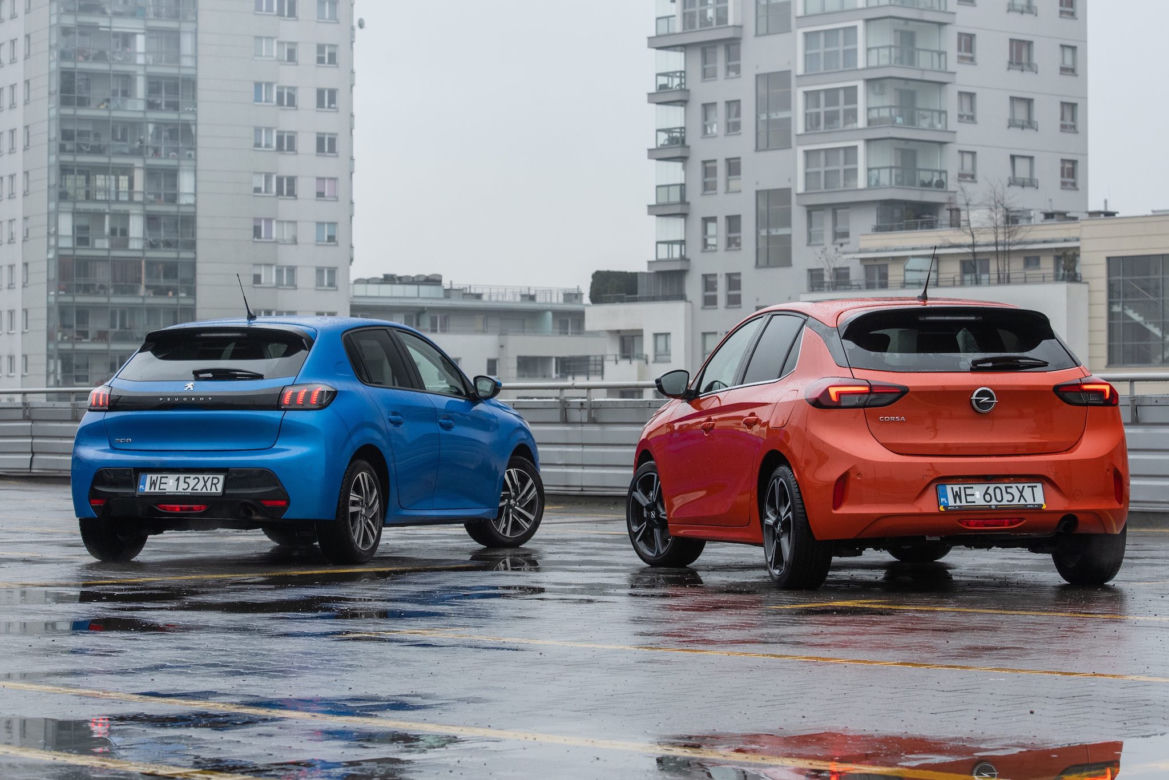 Peugeot 208 Allure vs Opel Corsa Elegance