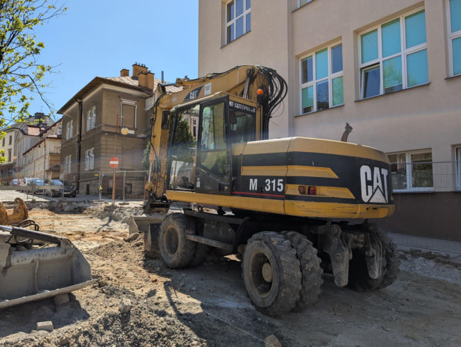 Remont ulicy Batorego w Tarnowie