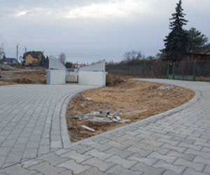 Z Leszczynka na Zaborowo. Tunel pod torami gotowy, ale formalnie jeszcze zamknięty